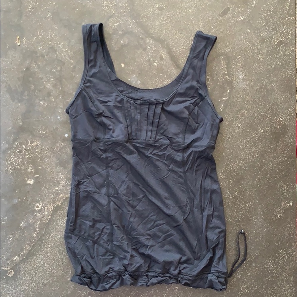 Lululemom Black Workout Top